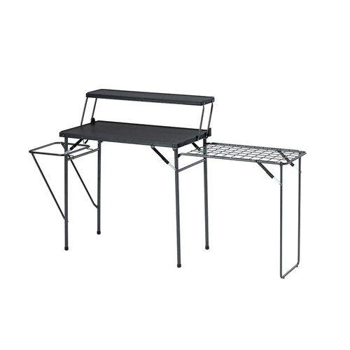 Mesa multiusos plegable para acampar,asador 