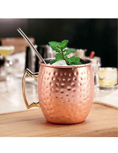 Tazas Tarros Moscow Mule cobre 4 pzas 