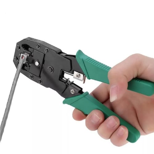 Pinza Ponchadora 3 Es 1 Rj45 Rj11 Rj12 Pelador