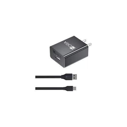 Turbo Cargador Quick Charge 3.0 3a 18w Tipo C 1 Metro