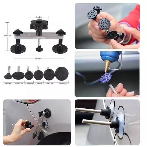 Kit Saca Golpes De Autos Carros Ventosa P/abolladuras 40pcs