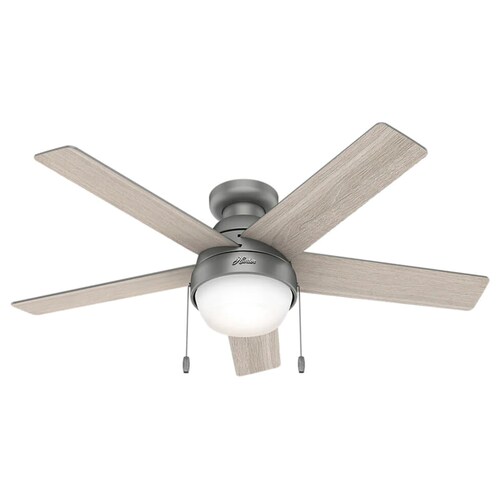 Ventilador de Techo de 48'' Hunter 59300, con 3 Velocidades y 5 Aspas Reversibles