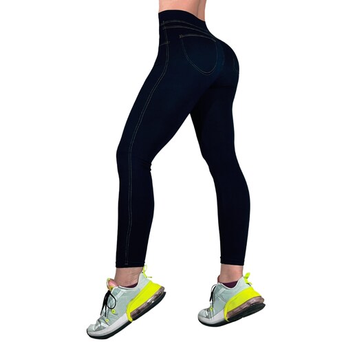 Mallas Estilo Mezclilla Calidad Premium Leggins Mujer Mayon