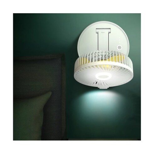 Ventilador Recargable con luz led