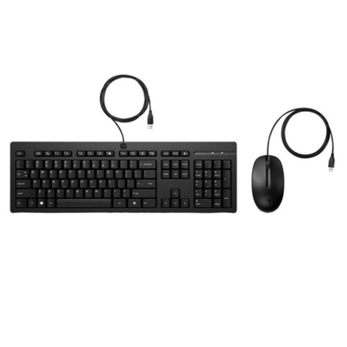 Kit teclado y mouse hp 125