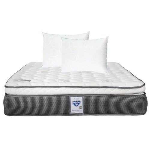 Colchon Matrimonial Spring Air Phantom Con 2 Almohadas Oso