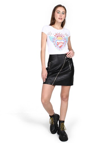 Playera Dama "Yolotzintli" Corazón con Alas