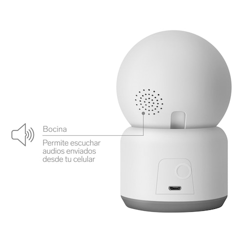 Steren CCTV-218 Cámara de seguridad Wi-Fi HD robotizada, visión nocturna, audio bidireccional 