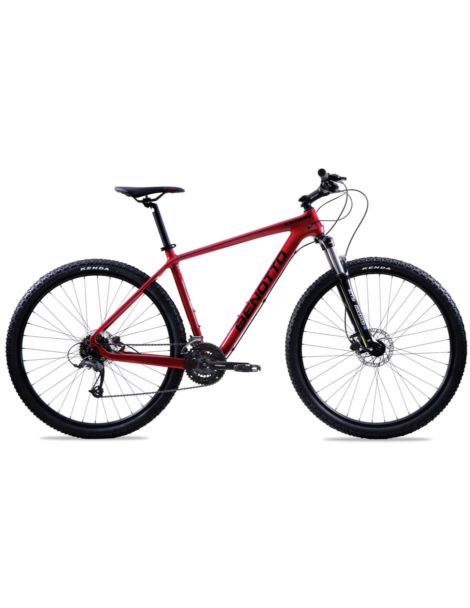 Bicicleta BENOTTO Monta a KUTANG R29 CARBON FIBER 24V. Rojo Negro