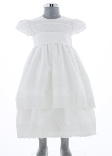 Vestido para Bautizo Presentacion Ceremonia Niña 3277 1 a 6 Años.