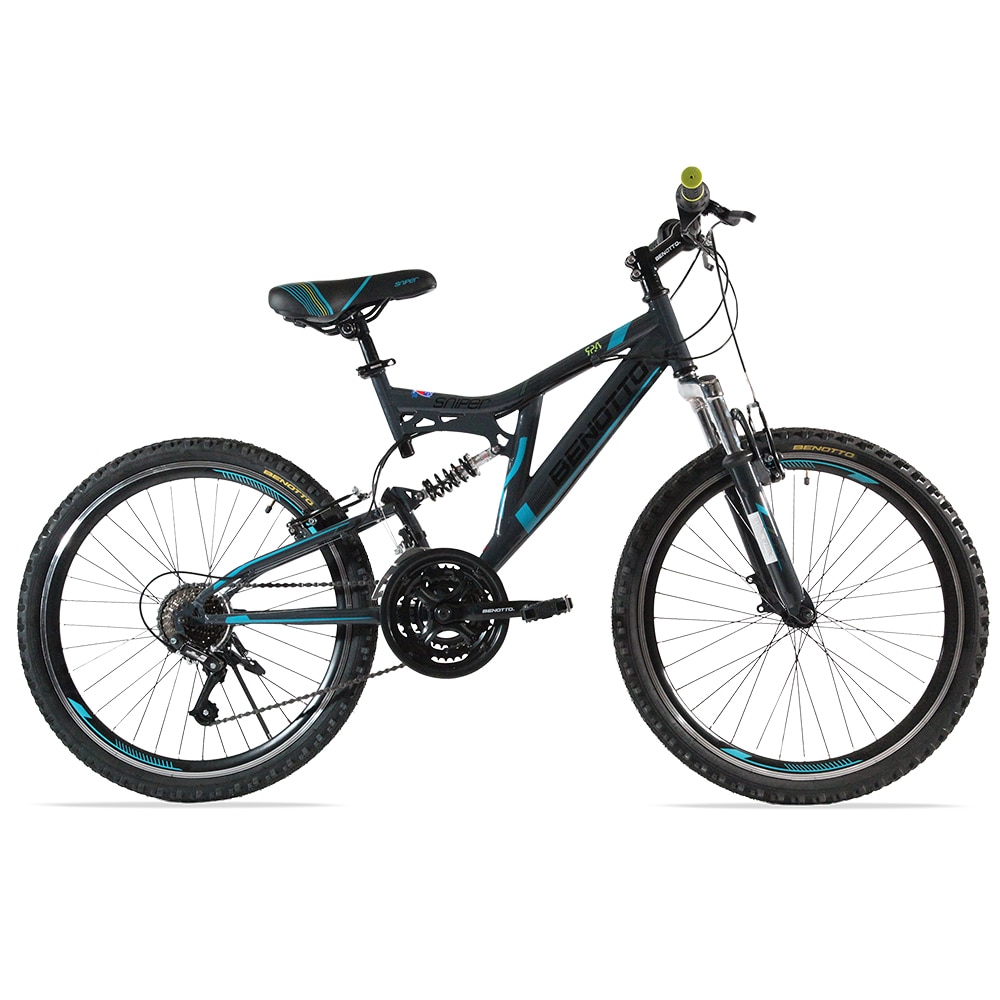 Bicicleta BENOTTO Monta a SNIPER R24 Acero 21V. Azul Blanco Hombre