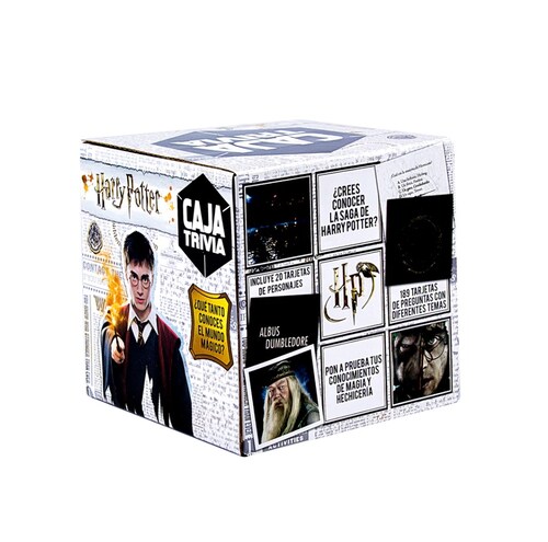Juego de Mesa, Trivia Edición Especial Harry Potter, Con 189 Tarjetas Con 350 Preguntas, Solo Conocedores