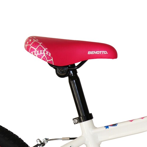 Bicicleta BENOTTO Montaña KILIMI R20 Aluminio 6V.  Blanco Aperlado/Rosa Aperlado Niña
