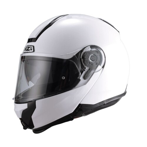 Casco Moto Abatible NZI COMBI 2 DUO Certificado ECE Blanco