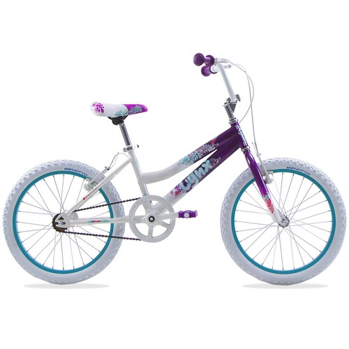 Bicicleta LYNX Cross R20 Acero 1V. Morado/Blanco  Niña