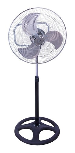Kit 2 Ventiladores 18" Metalicos 3 en 1 Pared Pedestal Piso 1.3 Mt Altura 3 Velocidades