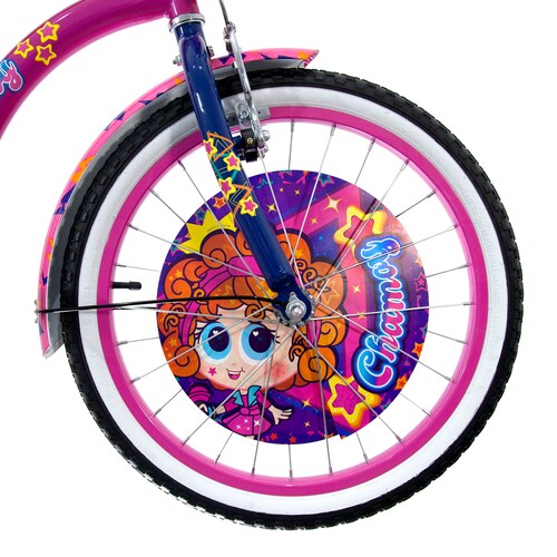 Bicicleta DISTROLLER City CHAMOY R20 Acero 1V. Morado/Aqua Niña