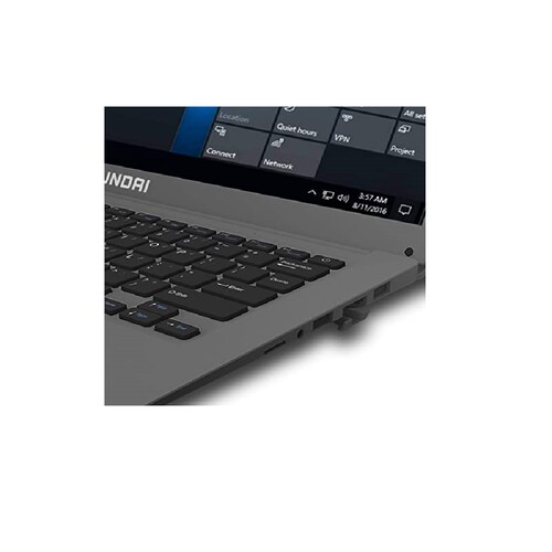 Laptop Hyundai CELERON N3350 Gris 