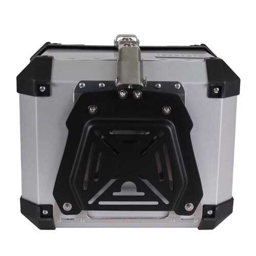 TOP CASE KOHL PLATA 40 LTS DE ALUMINIO UNIVERSAL CON PLATO DE MONTAJE UNIVERSAL