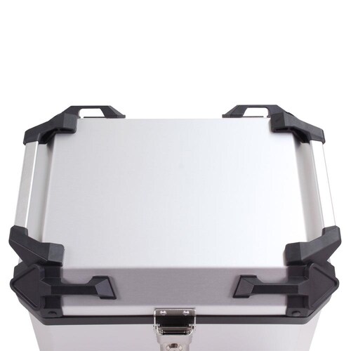 TOP CASE KOHL PLATA 40 LTS DE ALUMINIO UNIVERSAL CON PLATO DE MONTAJE UNIVERSAL