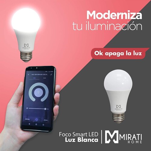 Bombillas LED inteligentes: controla la iluminación de casa con el  smartphone o asistente de voz y