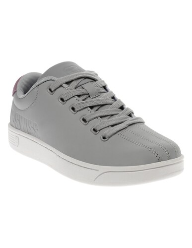Tenis Grises Court K-SWISS para Mujer