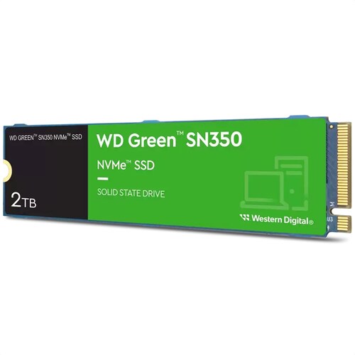 M.2 2280 SSD 2TB Western Digital WD Green SN350 NVMe WDS200T3G0C.