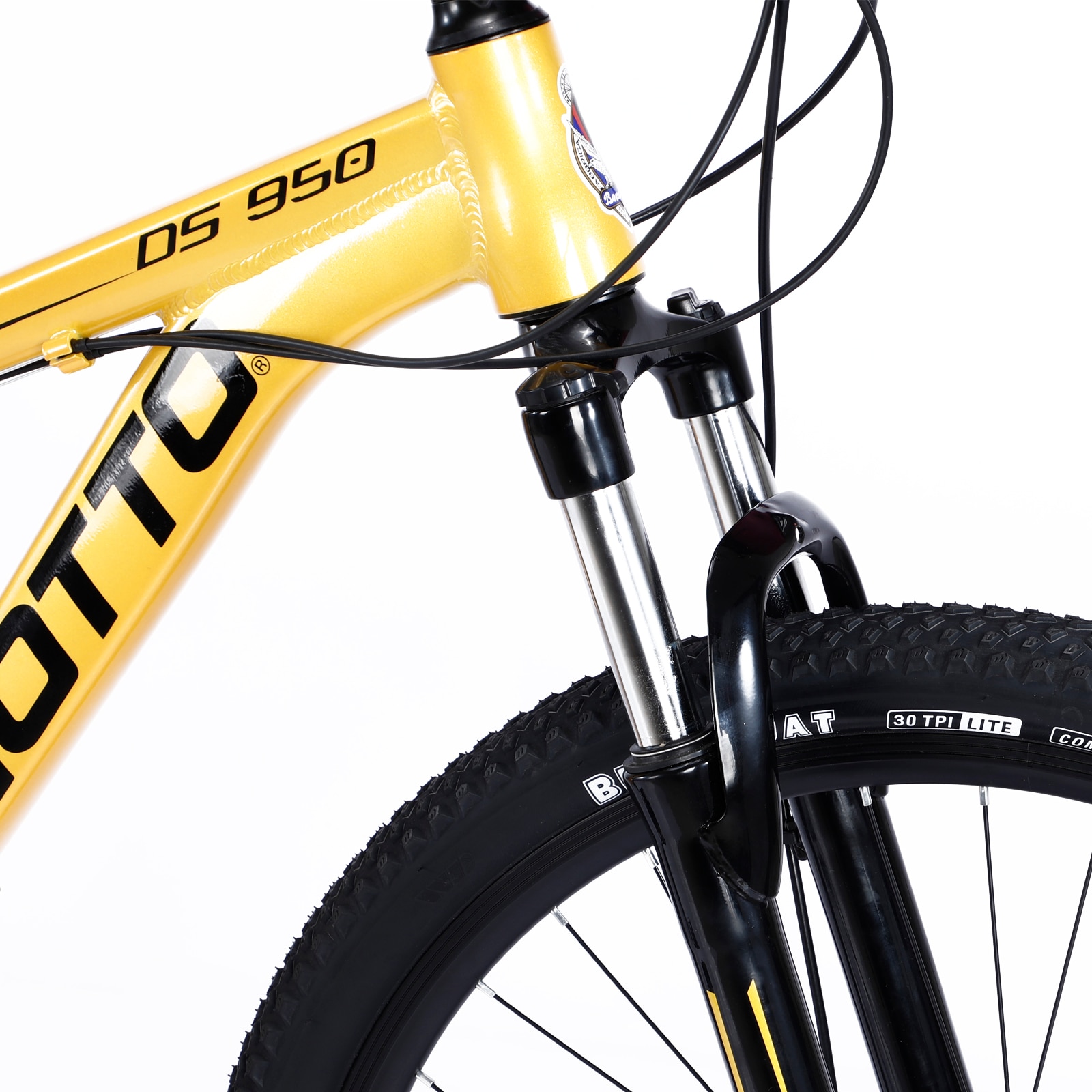 Bicicleta BENOTTO Monta a DS 950 R29 Aluminio 24V. Amarillo Hombre