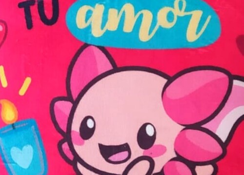 Cojín Decorativo Ajolote Tu Amor Ilumina Xoli 36cm Axolotl Regalo Sirenas