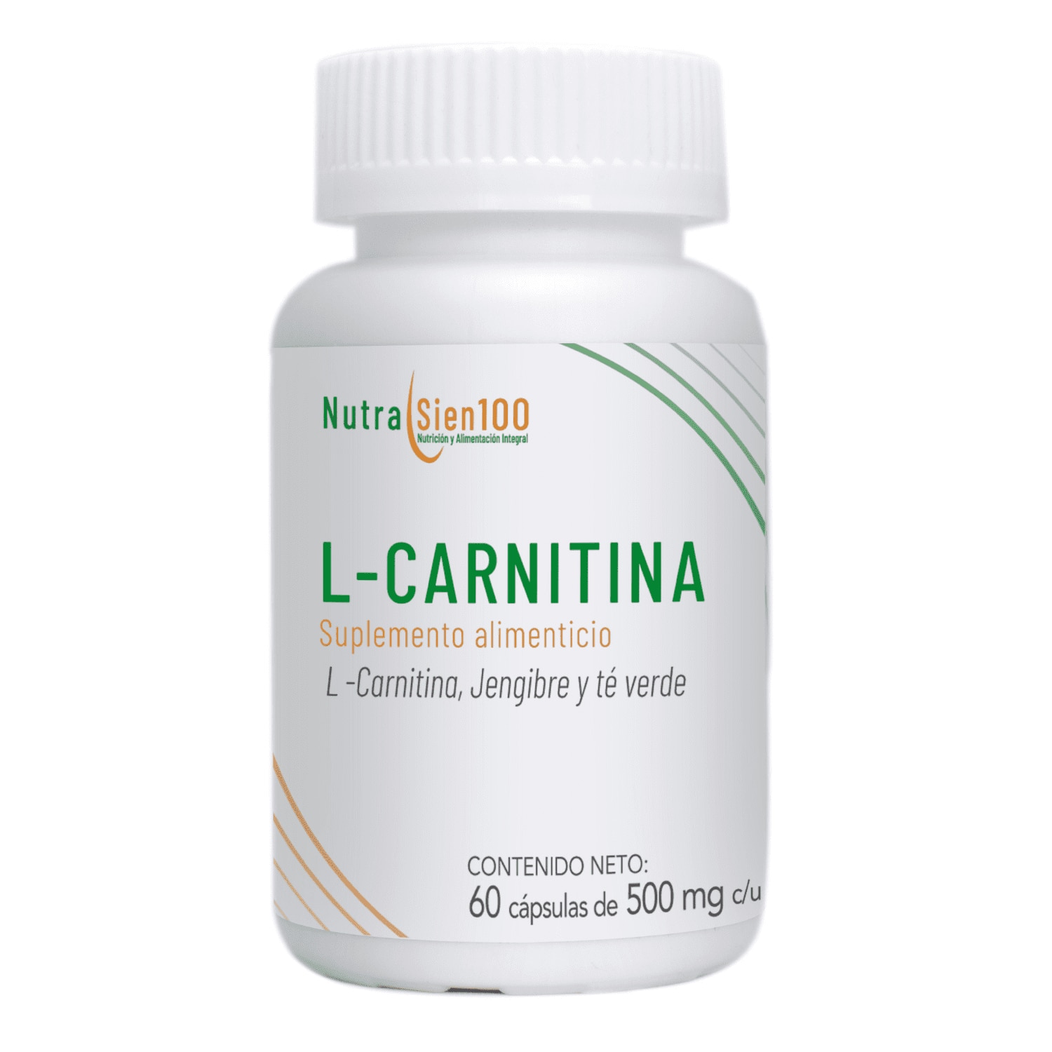 l carnitina ereccion L carnitina cápsulas con jengibre y té verde | Termogénico | Nutrasien100 |  Ingredientes naturales