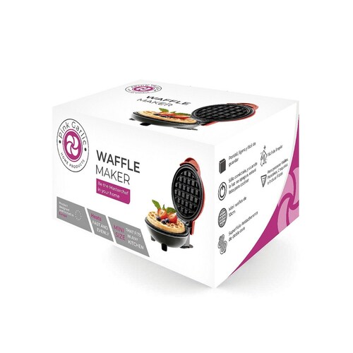 Máquina De Palomitas Mini + Waflera Mini + Hervidor De Huevos Pink Garlic  Cbopg6