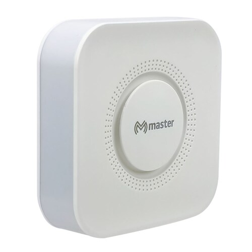 Sistema de Alarma Inteligente Controlable desde App Conexion Wi-Fi Sirena Incorporada Sensores de Puertas Funcion Antimanipulacion y Bateria de Reserva / Master / IOT-ALARMKIT