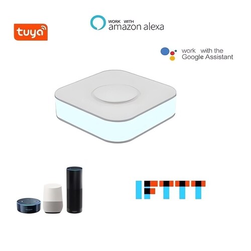 Sistema de Alarma Inteligente Controlable desde App Conexion Wi-Fi Sirena Incorporada Sensores de Puertas Funcion Antimanipulacion y Bateria de Reserva / Master / IOT-ALARMKIT