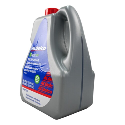 Aceite sintético para gasolina  5w 30 Dexos ACDelco original 
