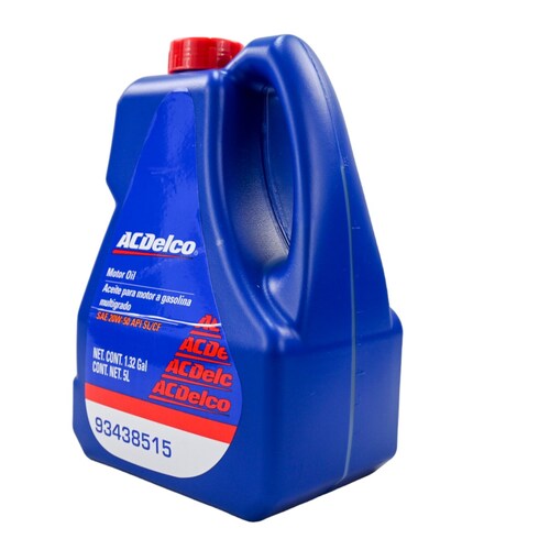 Aceite para motor a gasolina multigrado ACDelco original SAE 20w- 50 APISL