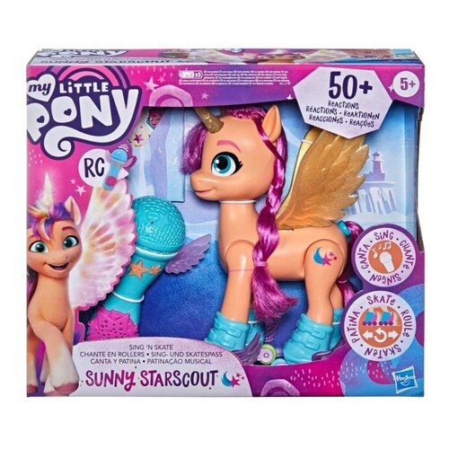 Juguete My Little Pony Sunny Starscout Canta y patina