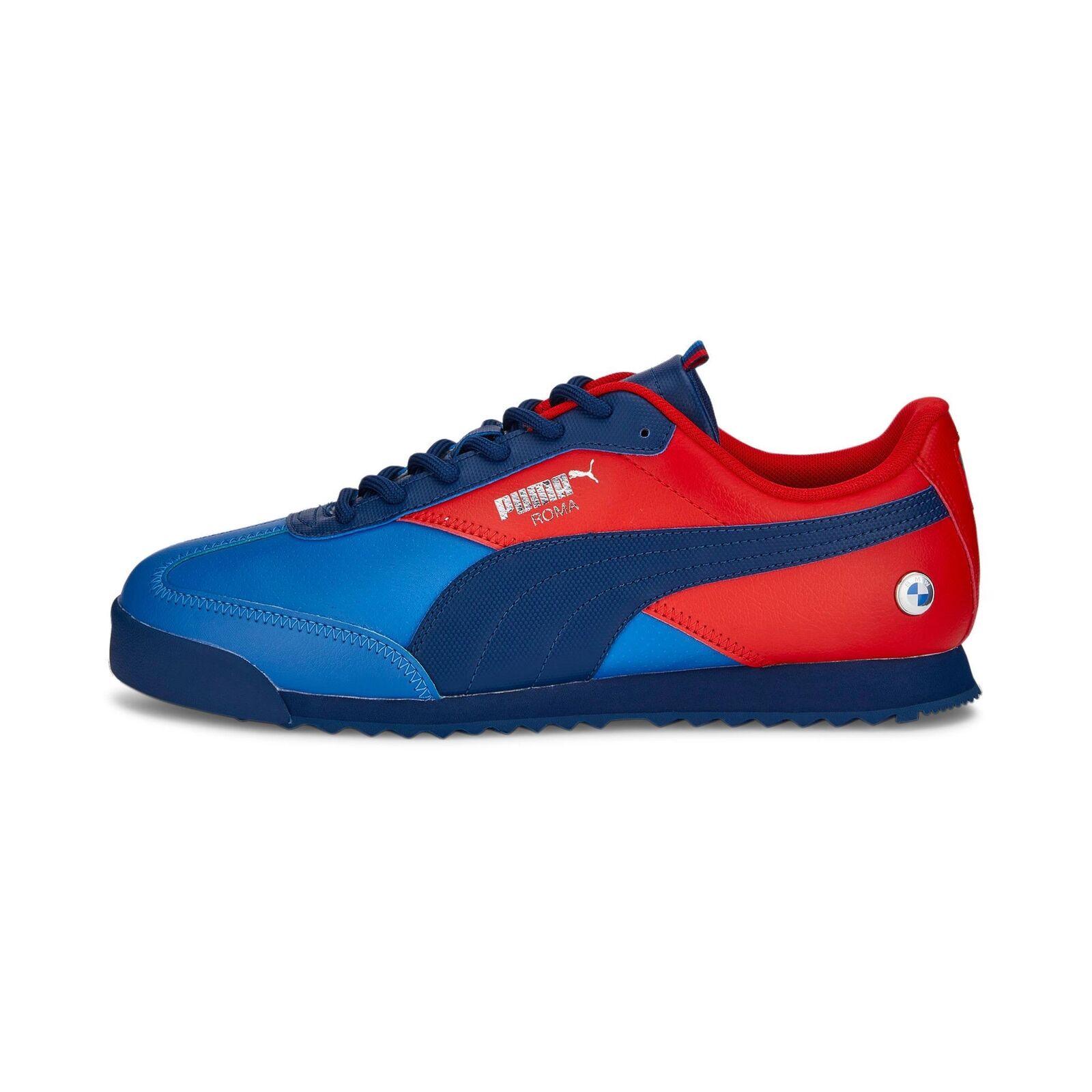 Tenis Puma Roma BMW Azul Rojo de Caballero Original