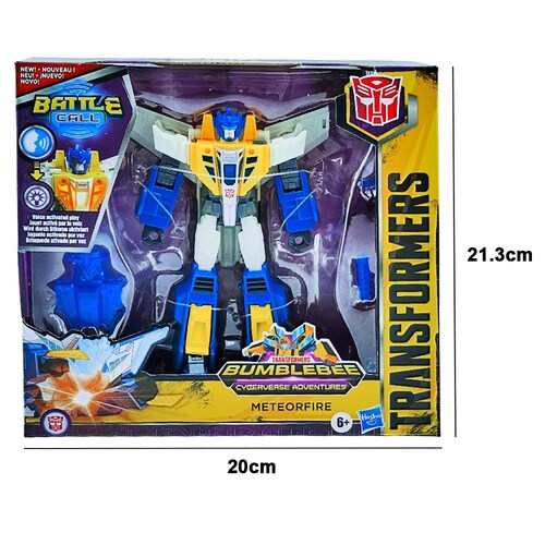 Figura de Acción Hasbro Meteorfire E8227 Transformers Bumblebee Cyberverse
