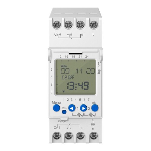 Temporizador Digital Timer 2 Canales Led Indicador Steren