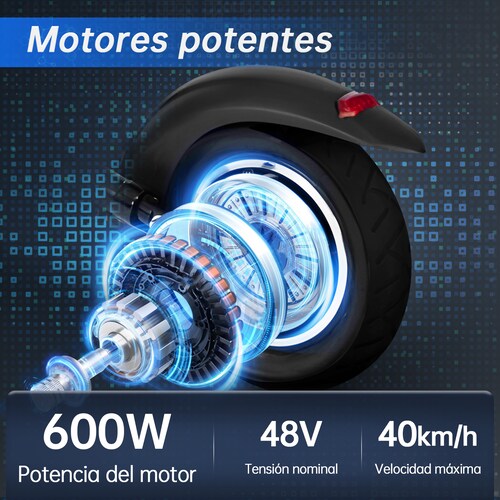Scooter Eléctrico Honey Whale E4 Blanco