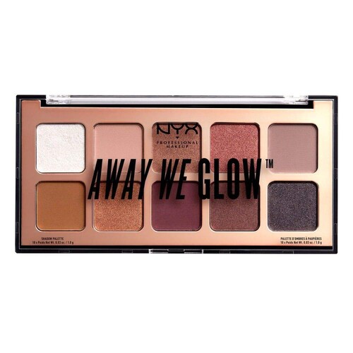Paleta De Sombras Nyx Away We Glow Lovebeam Awgsp01