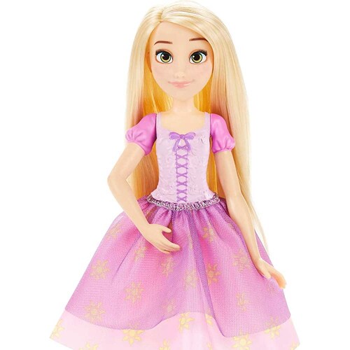 Muñeca Princesa de Disney Hasbro Rapunzel y su guitarra que cambia de color con la luz del sol F3391