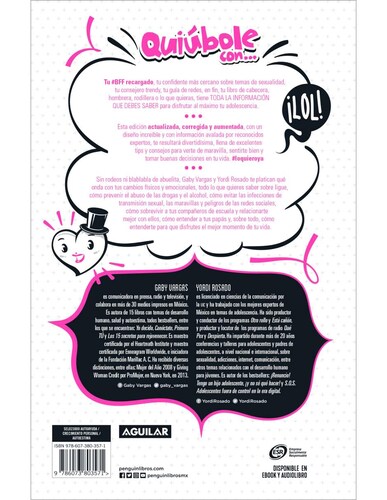 Quiúbole con... Edición Reloaded (Mujeres) Autor Gaby Vargas | Yordi Rosado.