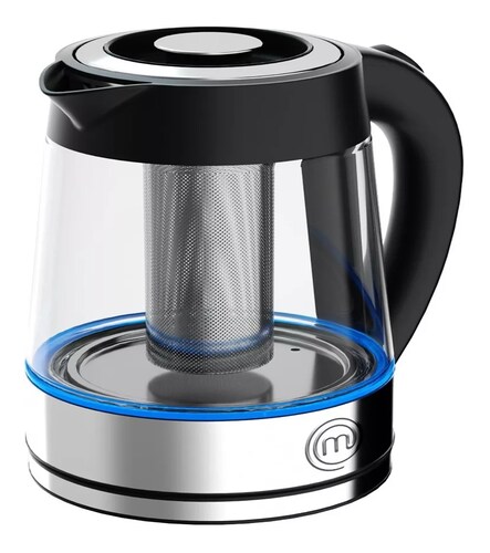 Tetera Eléctrica Fuse Con Infusor 1.7 Lt Acero Masterchef MK-K20F