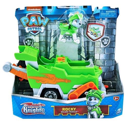 Vehículos Spin Master Paw Patrol Caballeros Rocky 6062181  
