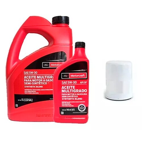 Kit Cambio Aceite Ford Mustang 3.7 Aceite 5w30 Y Filtro