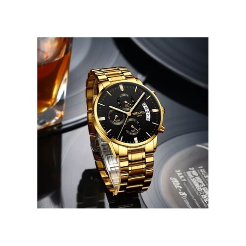 Nibosi Marca Lujo Relojes Mujer Impermeable 2309