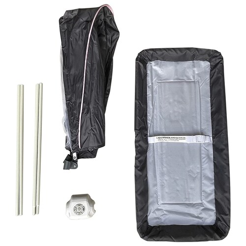 Cuna Corral Kool Baby PP02 Rosa Gris con Caja Musical