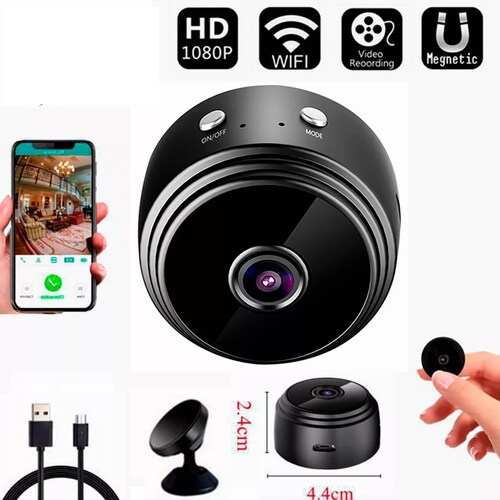 Mini Cámaras De Seguridad Wifi Inalambrico Vigilancia Hd