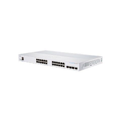 Switch CISCO CBS350-24T-4X-NA , Blanco, 24 